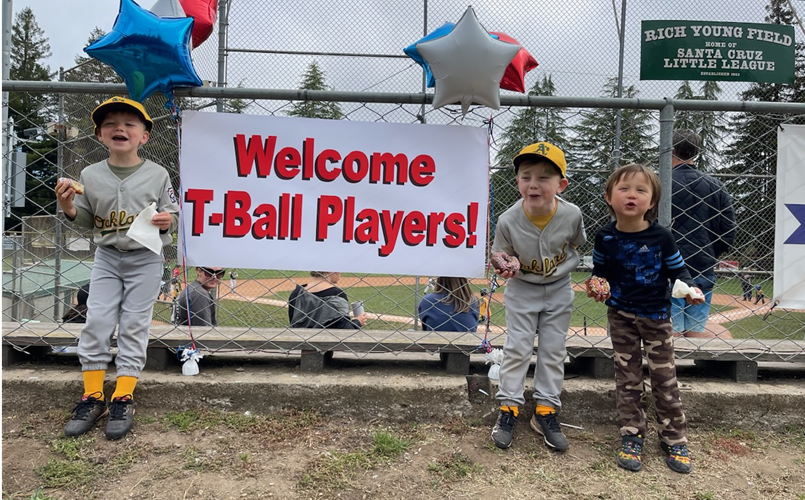 T-Ballers Will Play on Field 1 on May 18th!