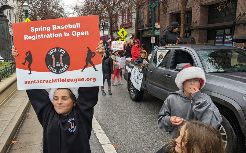SCLL in the Downtown Holiday Parade 12/3/22