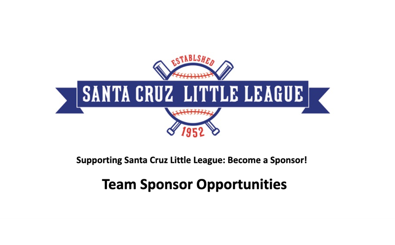 Want to sponsor a team?