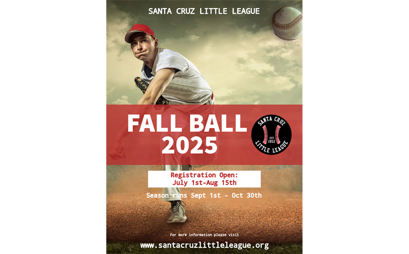 Fall Ball registration opens July 1st